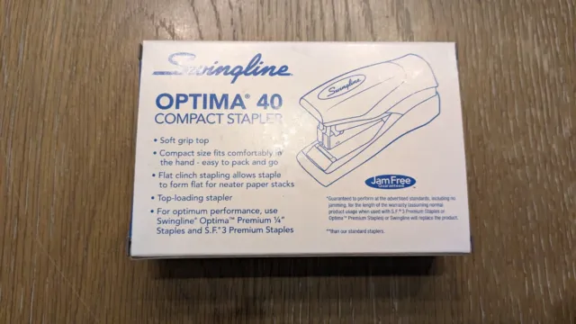 Swingline Optima 40 Compact Stapler Half Strip 40-Sheet Capacity 2