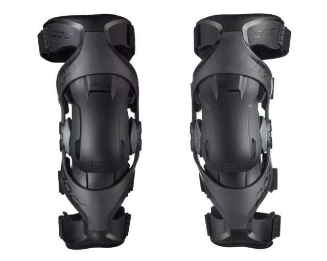 New Pod K4 2.0 Knee Braces Black Pair Motocross Mx Enduro Adult Guards Cheap