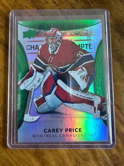 Carey Price Trilogy Green /99 2022-23