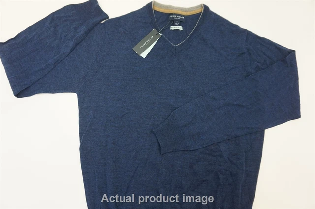 New Peter Millar Golf Collection Merino Wool/Silk Sweater Mens   Small Arno 240A