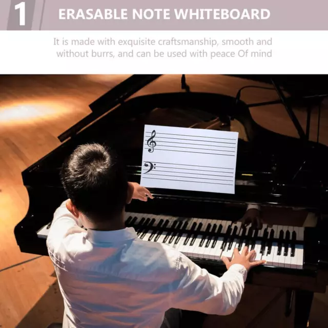 Lightweight Teaching Board Staff Whiteboard Musical Note