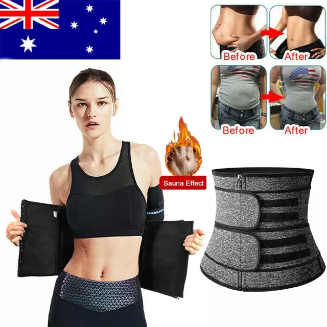 Gym Waist Trainer Sauna Sweat Belt Tummy Girdle Body Slimming Body Shaper Corset