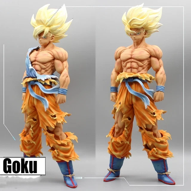Figurine Dragon Ball Z – Son Goku Super Saiyan – 44 Cm – Combat Namek – 2023