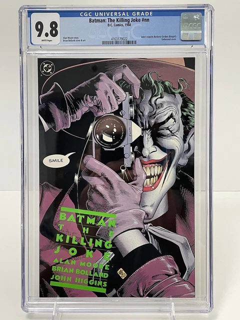 Batman: The Killing Joke CGC 9.8 White Pages 1988 DC Comics.