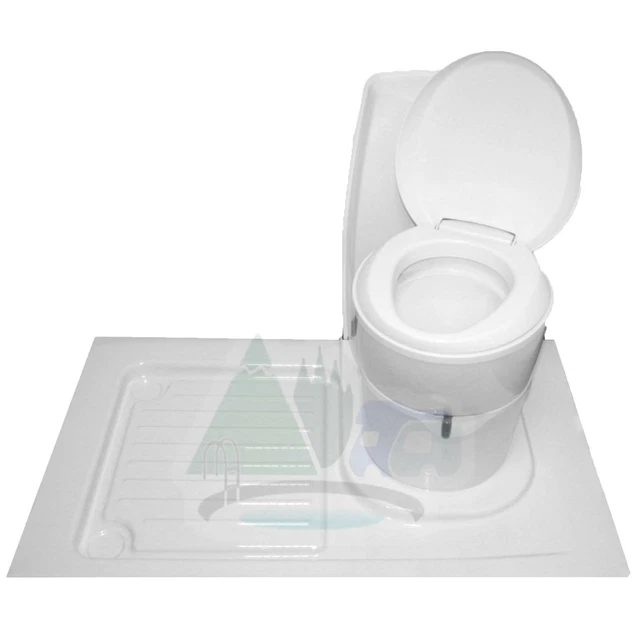 THETFORD C224 CW Cassette Toilet & Shower Tray Right Hand Kit Caravan