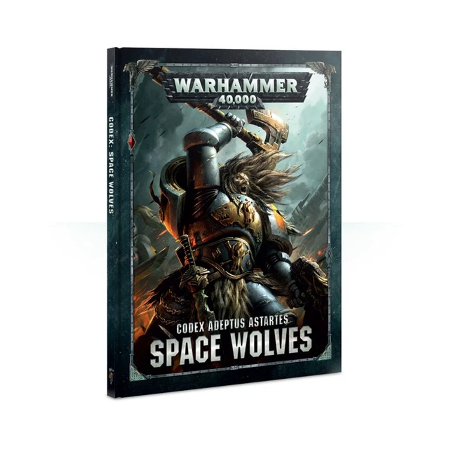 Games Workshop Army Book Codex Space Wolves (8th Ed) VG+