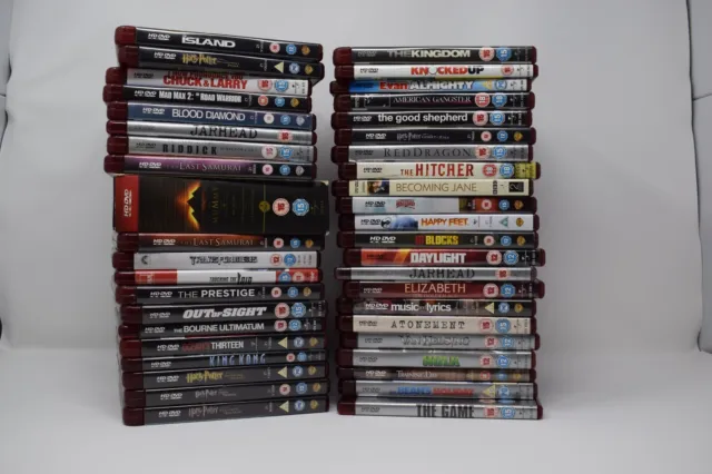 HD-DVD JOB LOT RARE TITLES various collection bundle [44 films] harry potter 1-5