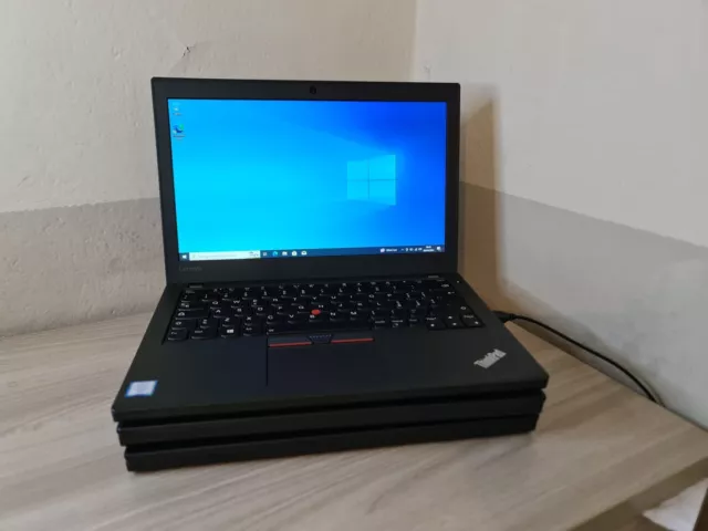 Lotto Di 3x PORTATILE  LENOVO X270 INTEL CORE i5-6300U 8GB RAM 256 GB SSD WIN 11