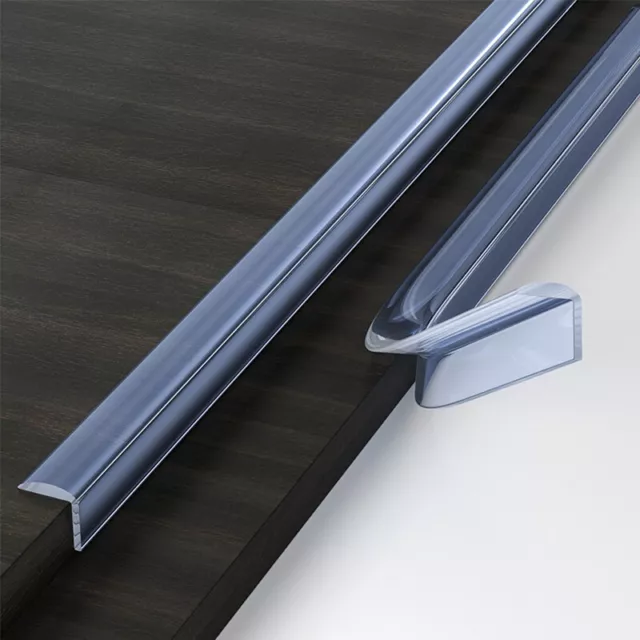 1M Soft Clear PVC Table Edge Furniture Guard Corner Protector Baby Safety Car SP
