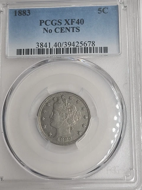 コニャック 1883 NO CENTS Liberty Nickel 