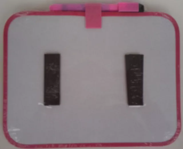 COLORED DRY ERASE BOARDS W MARKER 6.5" x 8.5" SELECT: Black, Neon Green or Pink 3