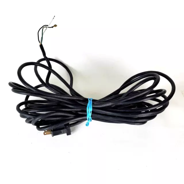 Hoover SteamVac Widepath POWER CORD Replacement Part Black Extra Long