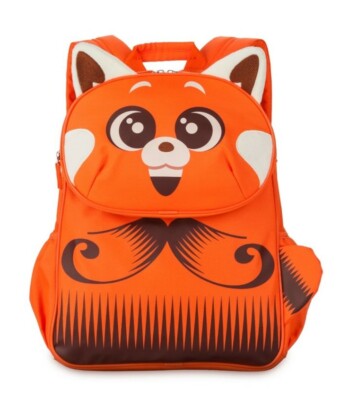 DISNEY STORE TURNING Red Mei Lee Red Panda Backpack Rucksack Bag School