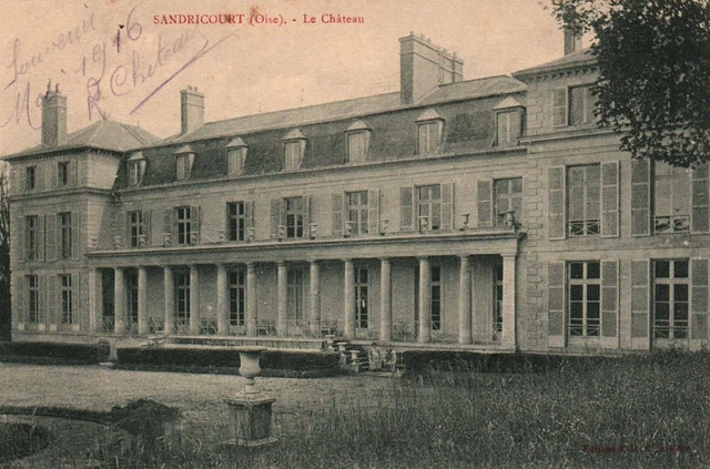 CPA 60 - SANDRICOURT (Oise) - Le Château