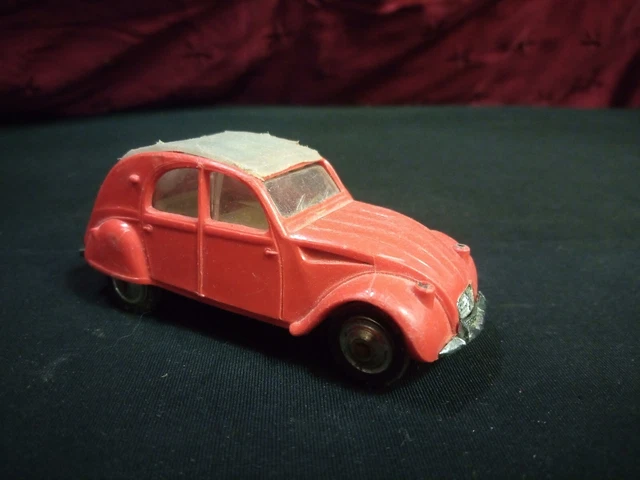 Miniature Norev – Citroën 2CV AZ Luxe – Bleu Pâle – Échelle 1:43 – Occasion En Boîte