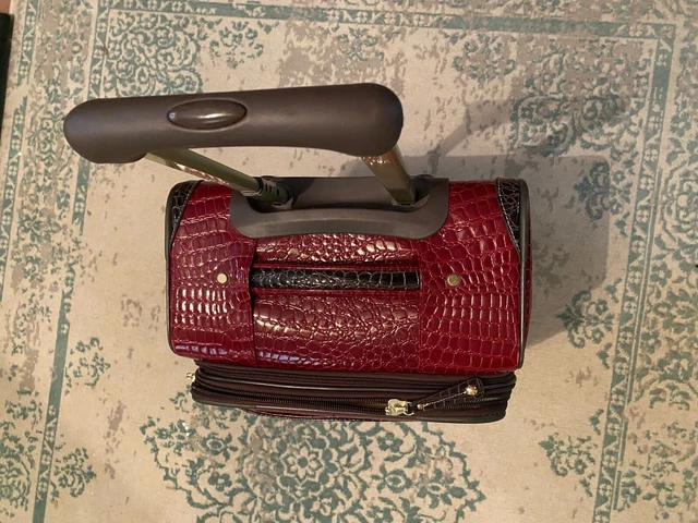 samantha brown croc luggage  Classic Collection 2 piece Carry On Spinner Tote 4