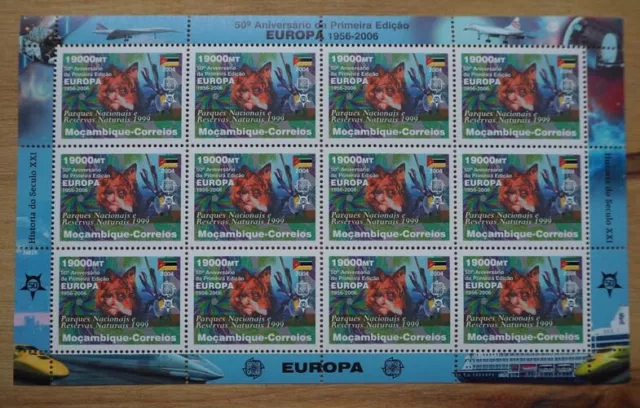 2006 Mocambique; 60 Serien Europa gezähnt, **/MNH, MiNr.2853/64, ME 1200,- 2006 Mocambique; 60 Serien Europa gezähnt, **/MNH, MiNr.2853/64, ME 1200,-
