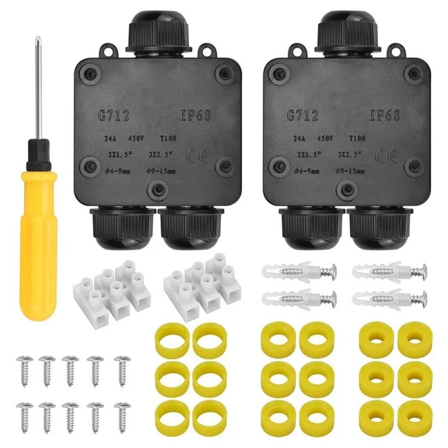 Scatola di collegamento impermeabile IP68 presa di collegamento elettrico per esterni I8L7