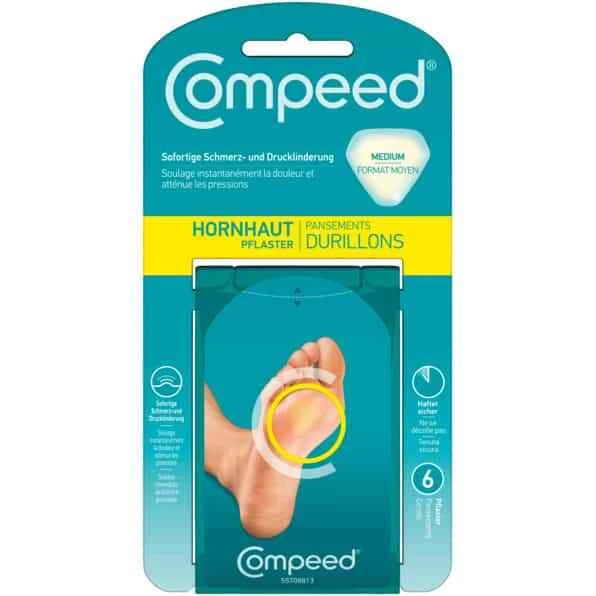 COMPEED Hornhaut Pflaster 6 St Pflaster