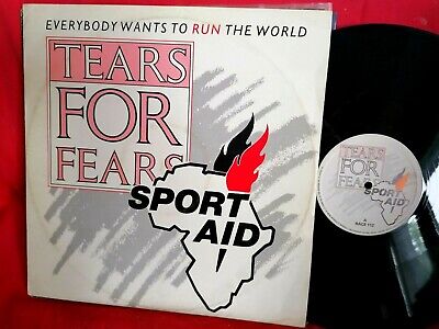TEARS FOR FEARS Everybody wants to run the world 12" 45rpm LP 1986 UK MINT-