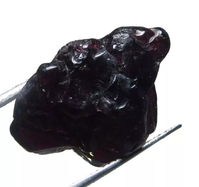 27,15 ct de cristal naturel brut grenat rouge brut spécimens de pierre rare... 3