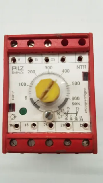 NTR Zeitrelais NTR/600/220V~/2Uz Time Relay  6-600 Sekunden 220V~ 307805 Pilz