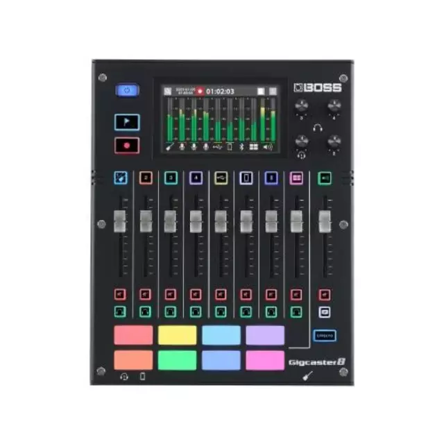 BOSS Gigcaster 8 GCS-8 Audio Streaming Mixer 8-Channel New in Box