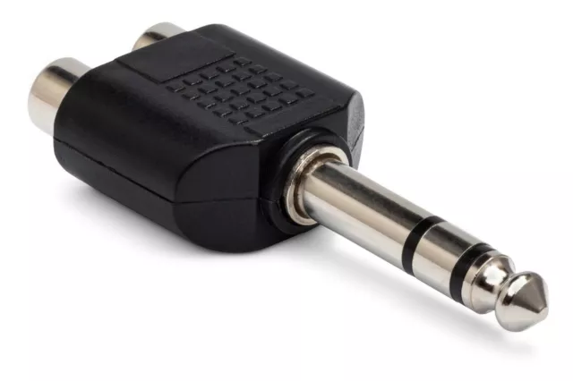 Hosa GPR-484 Dual RCA to 1/4 in TRS Adaptor