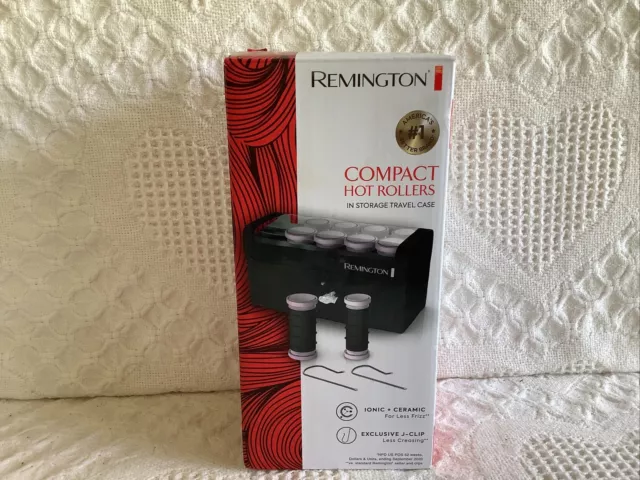 Remington Compact Ceramic Worldwide Voltage Travel Hair Setter Hot Rollers