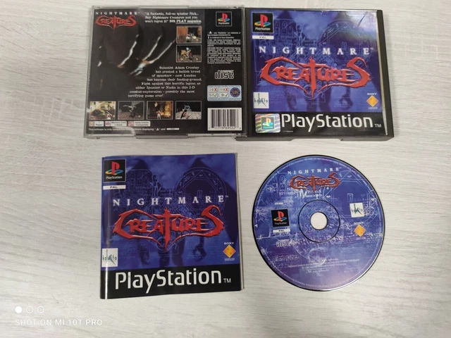 Jeu PS1 Nightmare Creatures PAL FR - Complet Avec Notice - Bon État