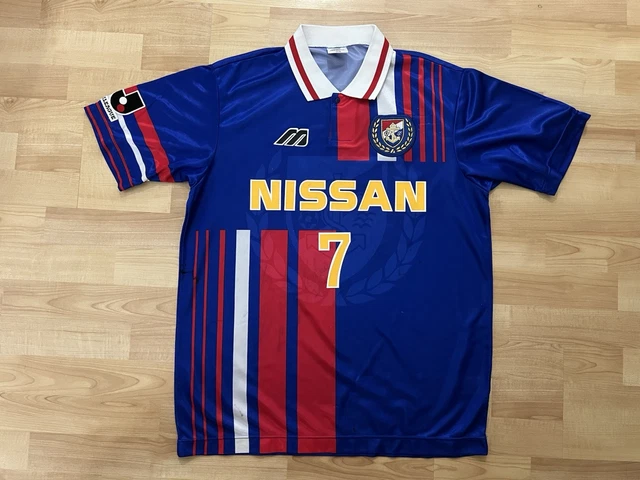 Yokohama Marinos Jリーグシャツ Mizuno 1993-94 Yokohama Marinos Mizuno Training Shirt (L)