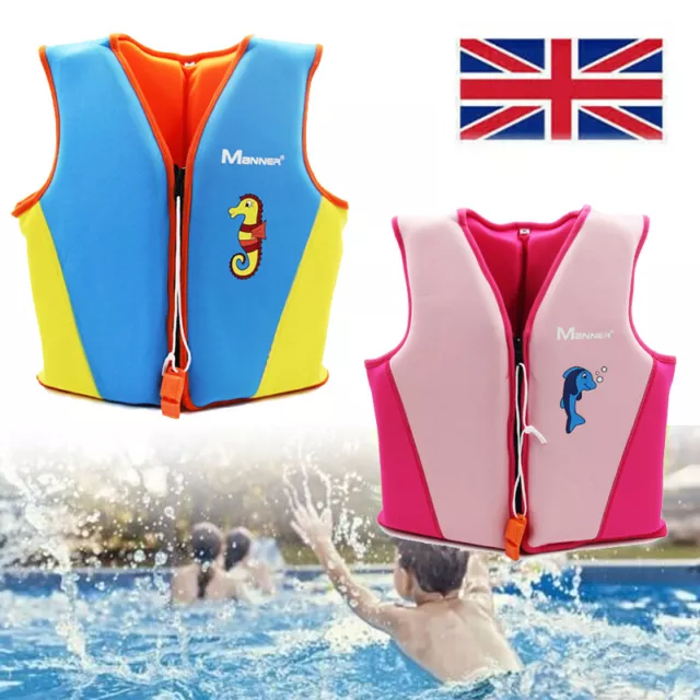 Kids Child Float Vest Swimming Pool Buoyancy Aid WaterSport Life Jacket Vest