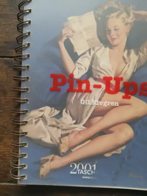 Livre pin up agenda Elvgren style Aslan 2001 Ed. Taschen Collection