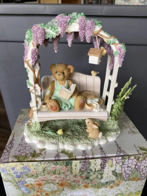 Cherished Teddies Genevieve 2002 Membears Only Figurine CT024