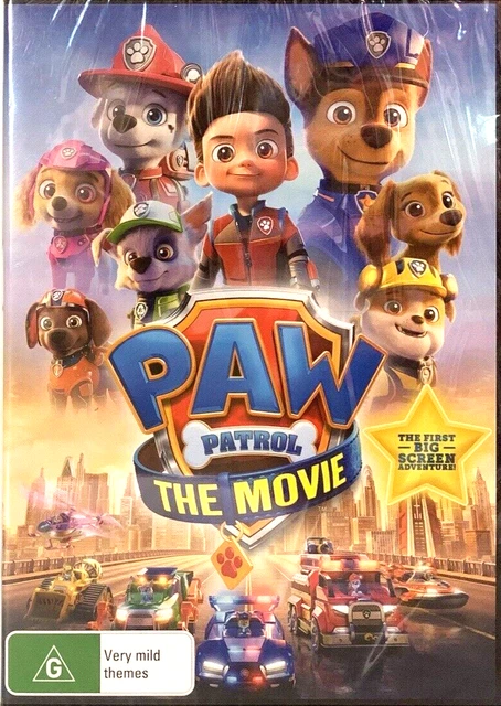 Paw Patrol The Movie Brand New Sealed DVD Region 4