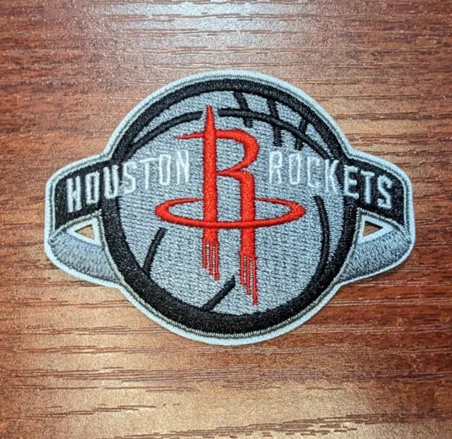 Houston Rockets Patch 2.25x3" NBA Basketball Sports League Embroidered Iron On