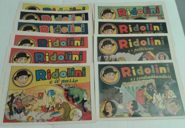 ridolini gigante serie completa 1/28 -edizione amatoriale torelli