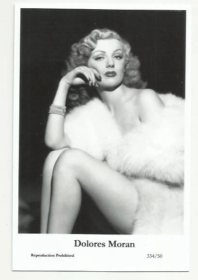 (Bx21) Dolores Moran Swiftsure Photo Postcard (334/50) Filmstar Pin Up Glamor