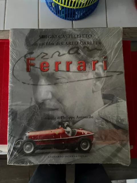 Libro Ferrari Sergio Castellitto Edizione speciale fuori commercio imballato!