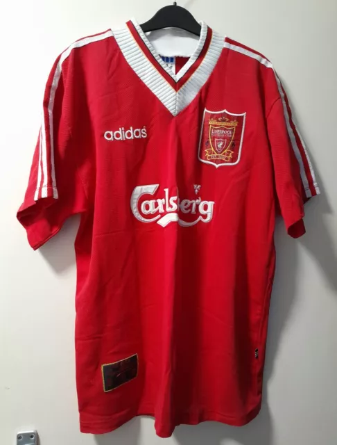 Adidas Liverpool 1995-1996 home shirt, size L