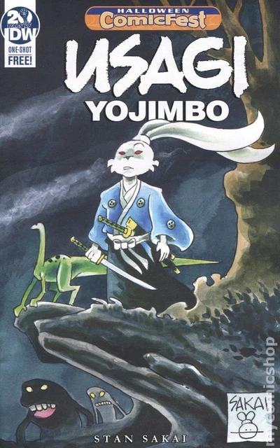 Usagi Yojimbo Halloween ComicFest #0 VF 2019 Stock Image