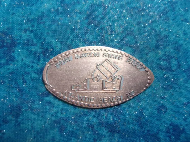 FORT MACON STATE PARK NORTH CAROLINA Elongated Pressed Smashed Penny 20