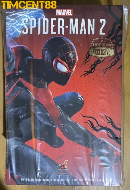 Ready! Hot Toys VGM55 MARVEL'S SPIDER-MAN 2 1/6 MILES MORALES (UPGRADED SUIT)