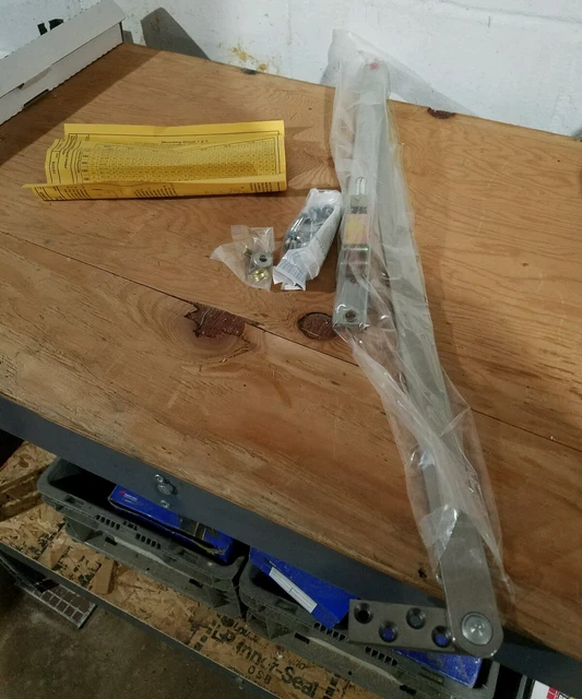 Glynn-Johnson Concealed Overhead Door Stop/Hold-Open 105H-US32D