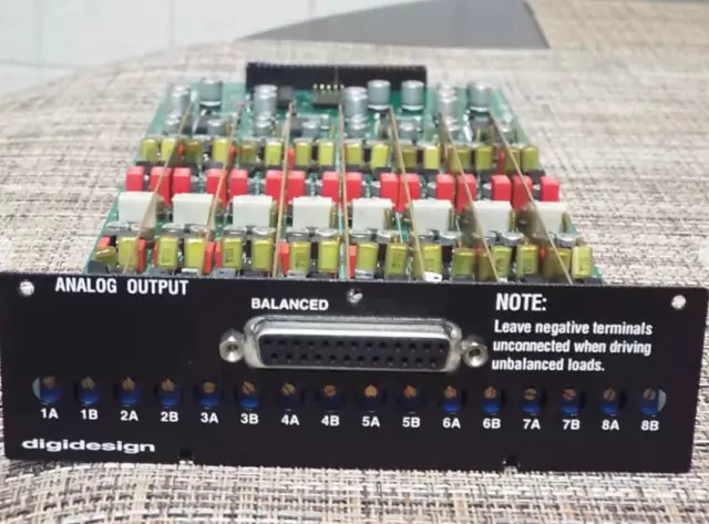 Digidesign 192 A/D Analog Output Card Pro Tools HD Digidesign 192 A/D Analog Output Card Pro Tools HD