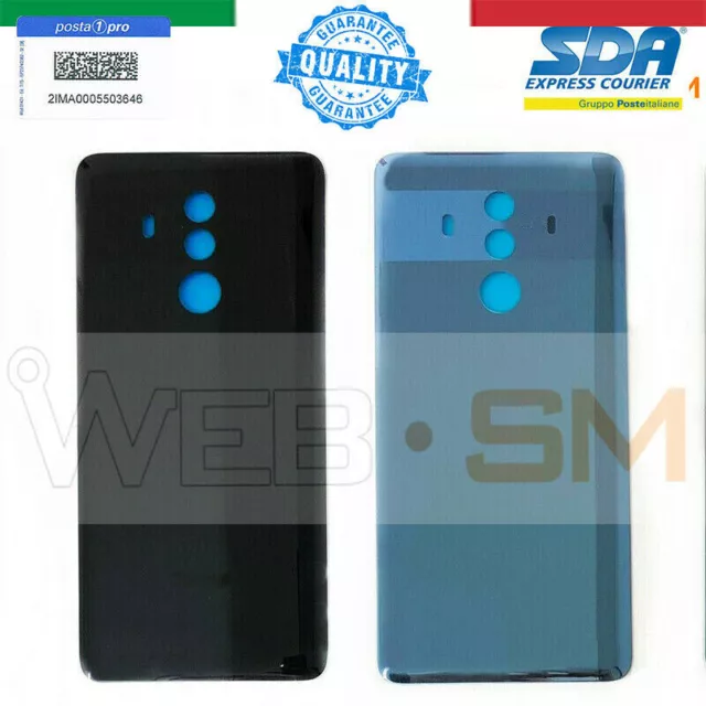 Vetro Back Cover Scocca Posteriore Huawei Mate 10 Pro Bla-L09 L029