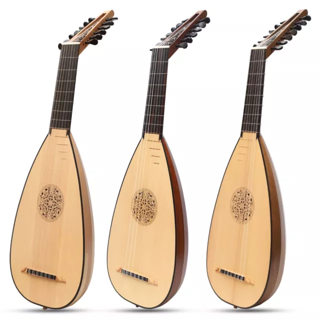 Heartland Travel Lutes, Right Handed and Left Handed Travel Lute by Muzikkon