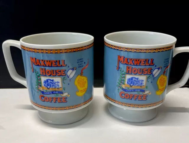 2 Maxwell House Coffee Mugs