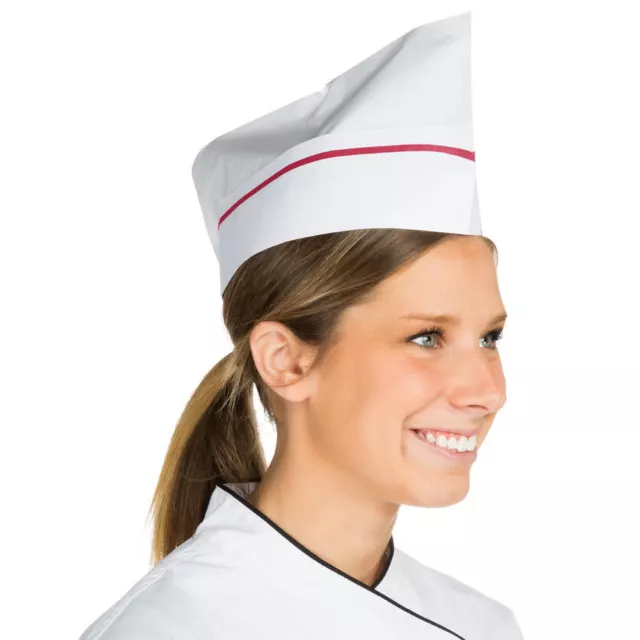 Usa Seller  5  Soda Jerk's Hats Paper Red Stripe  Free Shipping Usa Only