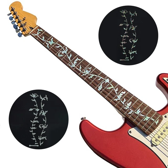 Sticker famille Maman joue de la guitare